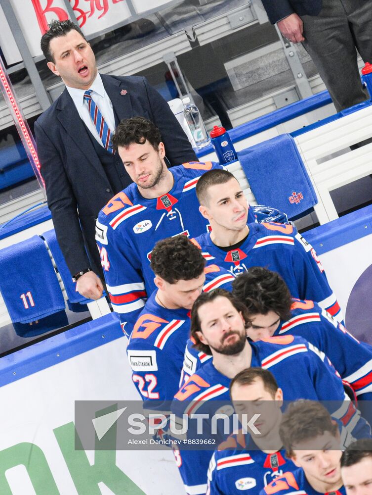 Russia Ice Hockey Kontinental League SKA - Spartak
