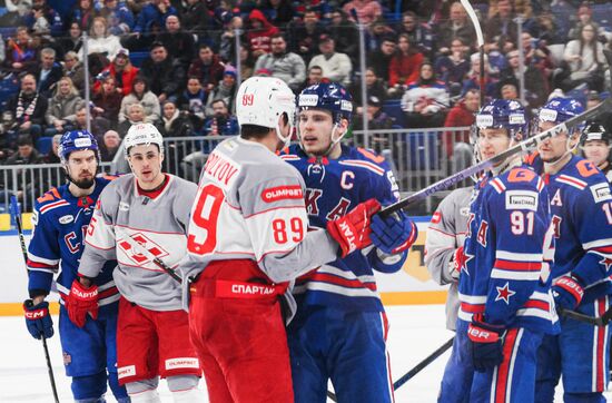 Russia Ice Hockey Kontinental League SKA - Spartak