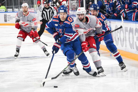 Russia Ice Hockey Kontinental League SKA - Spartak