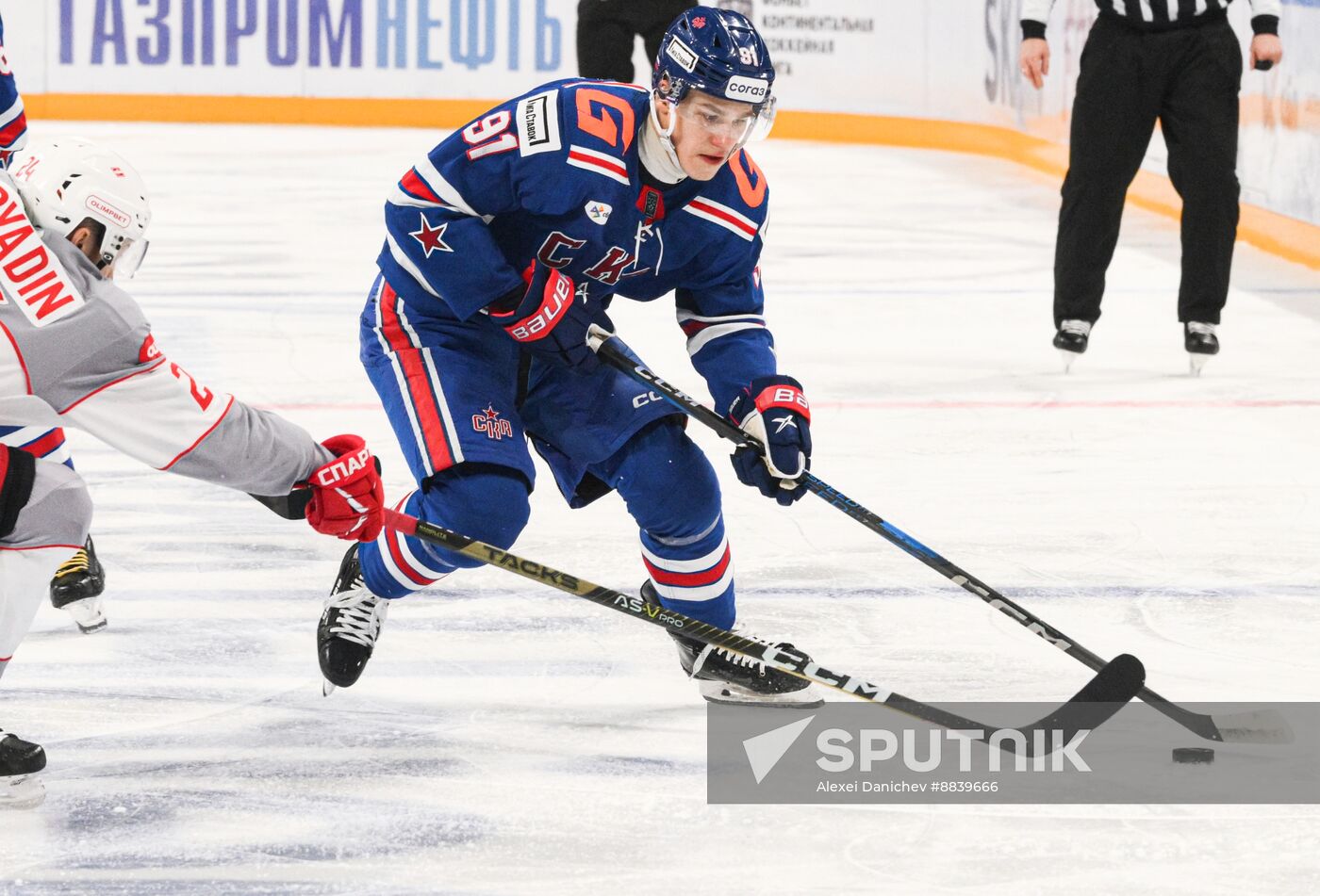Russia Ice Hockey Kontinental League SKA - Spartak