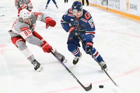 Russia Ice Hockey Kontinental League SKA - Spartak