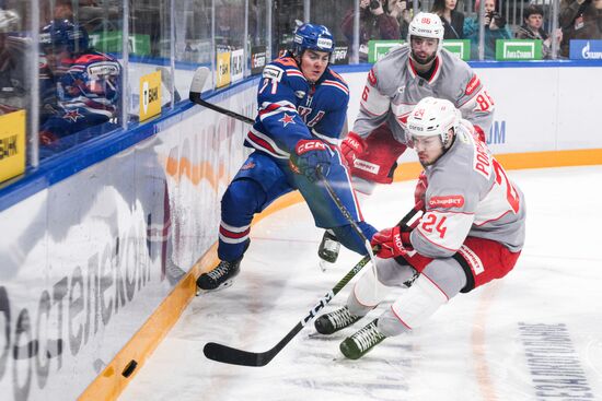 Russia Ice Hockey Kontinental League SKA - Spartak