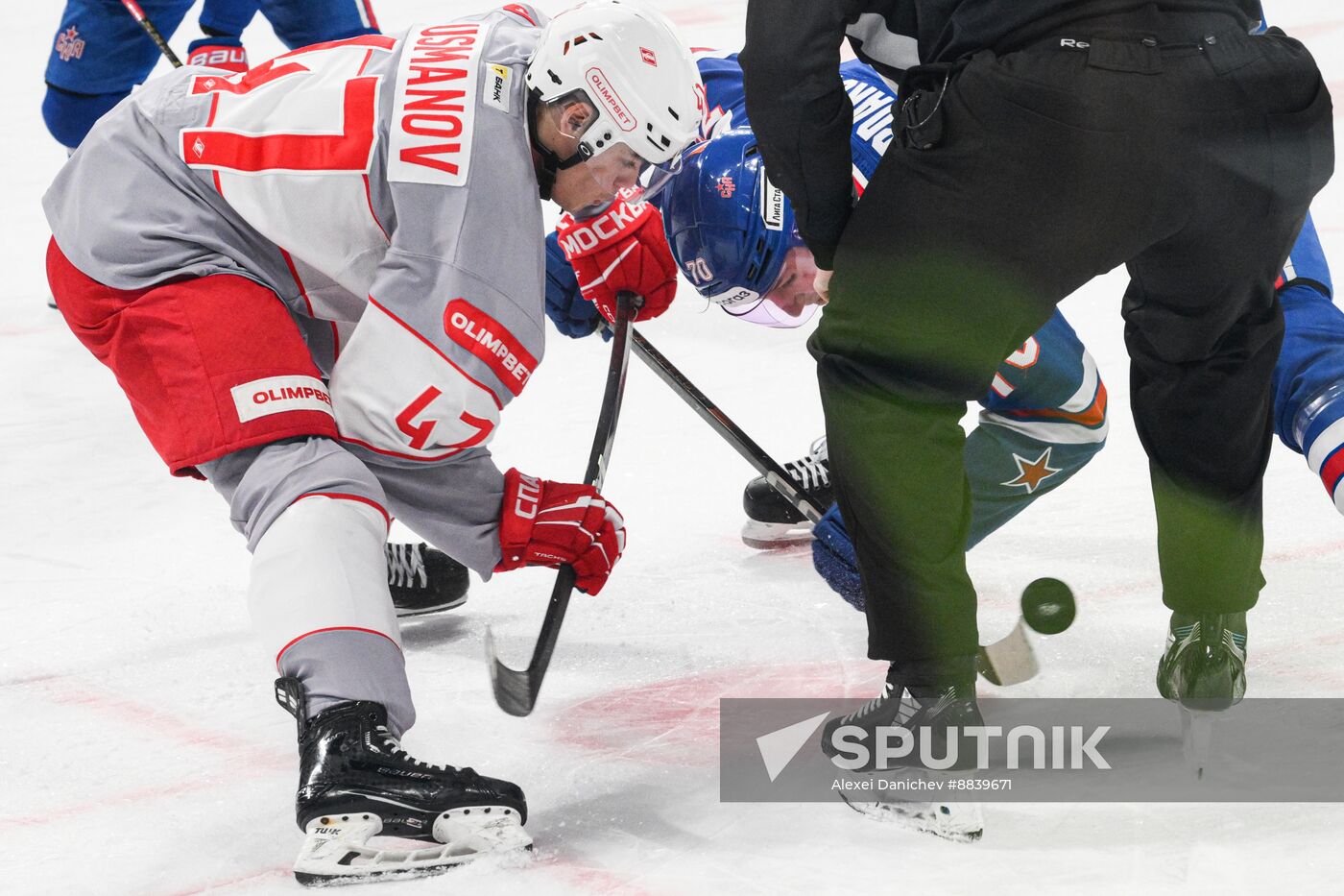 Russia Ice Hockey Kontinental League SKA - Spartak
