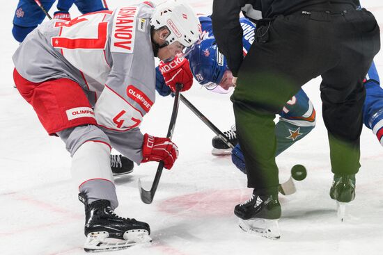 Russia Ice Hockey Kontinental League SKA - Spartak