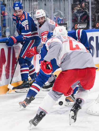 Russia Ice Hockey Kontinental League SKA - Spartak