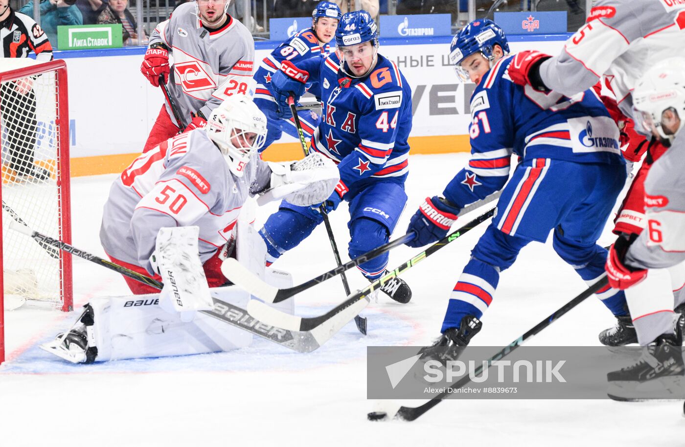 Russia Ice Hockey Kontinental League SKA - Spartak