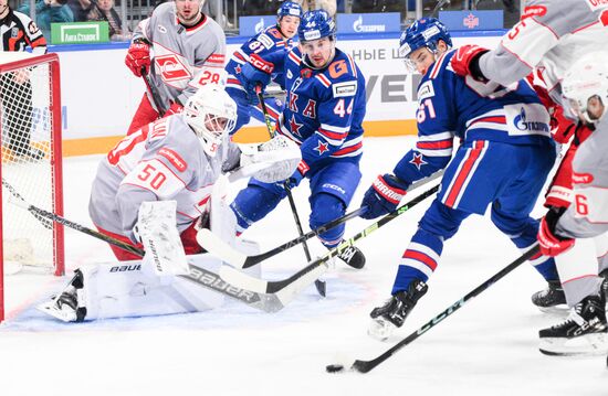 Russia Ice Hockey Kontinental League SKA - Spartak