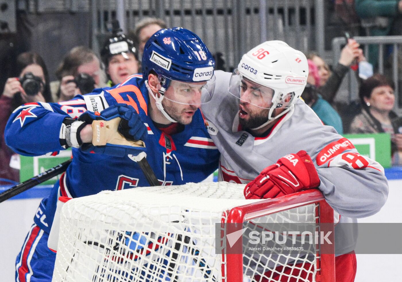 Russia Ice Hockey Kontinental League SKA - Spartak