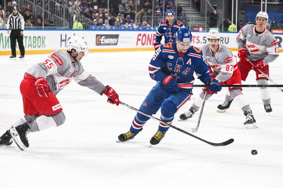 Russia Ice Hockey Kontinental League SKA - Spartak