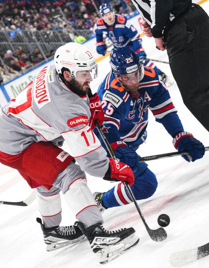 Russia Ice Hockey Kontinental League SKA - Spartak