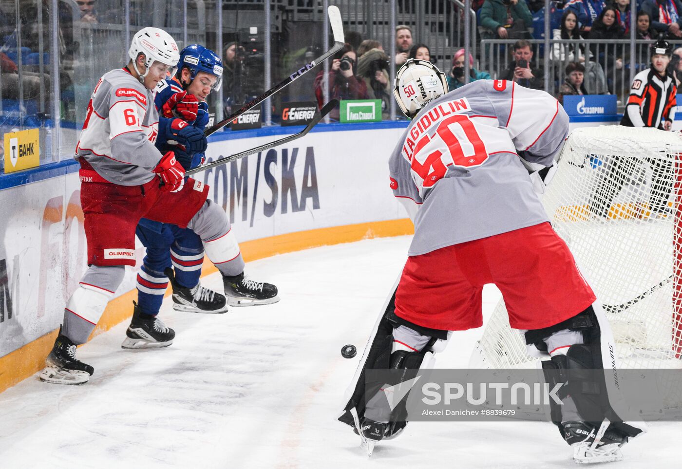 Russia Ice Hockey Kontinental League SKA - Spartak