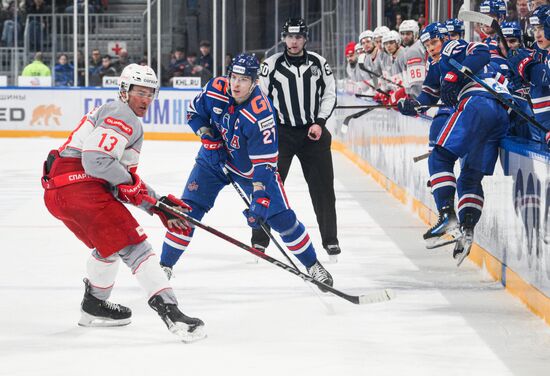 Russia Ice Hockey Kontinental League SKA - Spartak