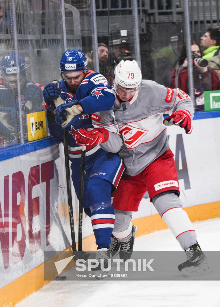 Russia Ice Hockey Kontinental League SKA - Spartak