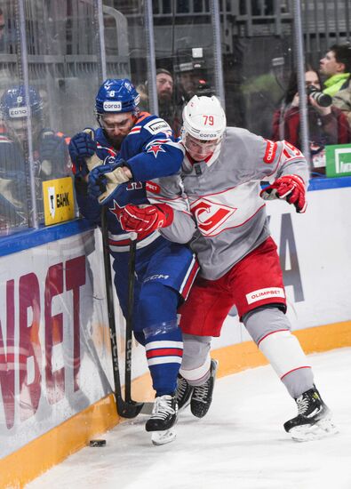 Russia Ice Hockey Kontinental League SKA - Spartak
