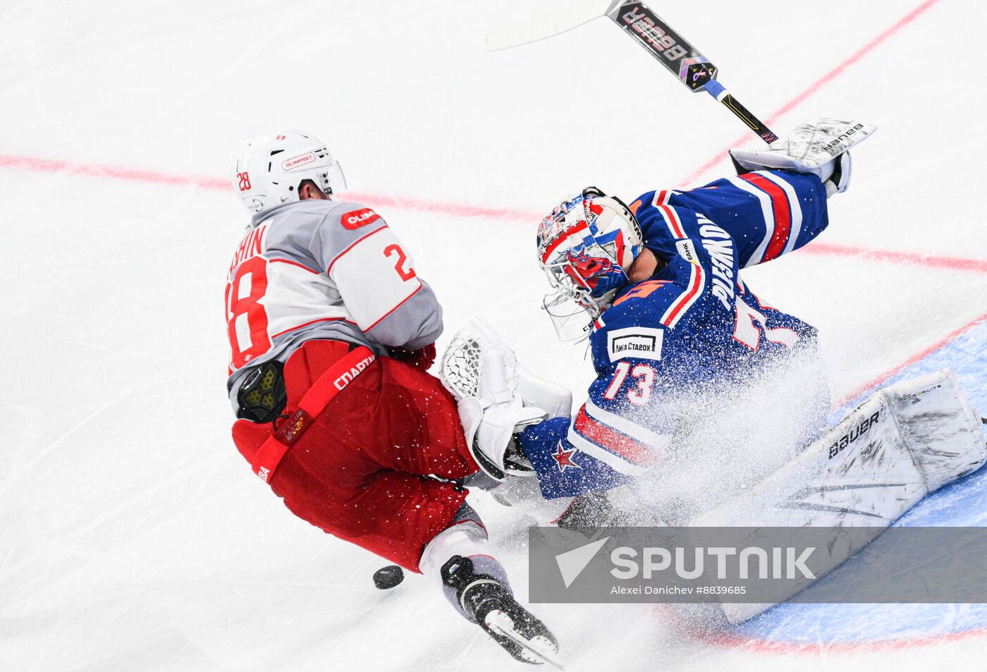 Russia Ice Hockey Kontinental League SKA - Spartak