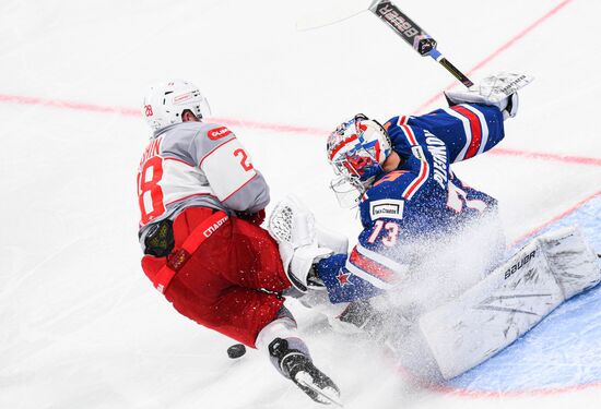 Russia Ice Hockey Kontinental League SKA - Spartak