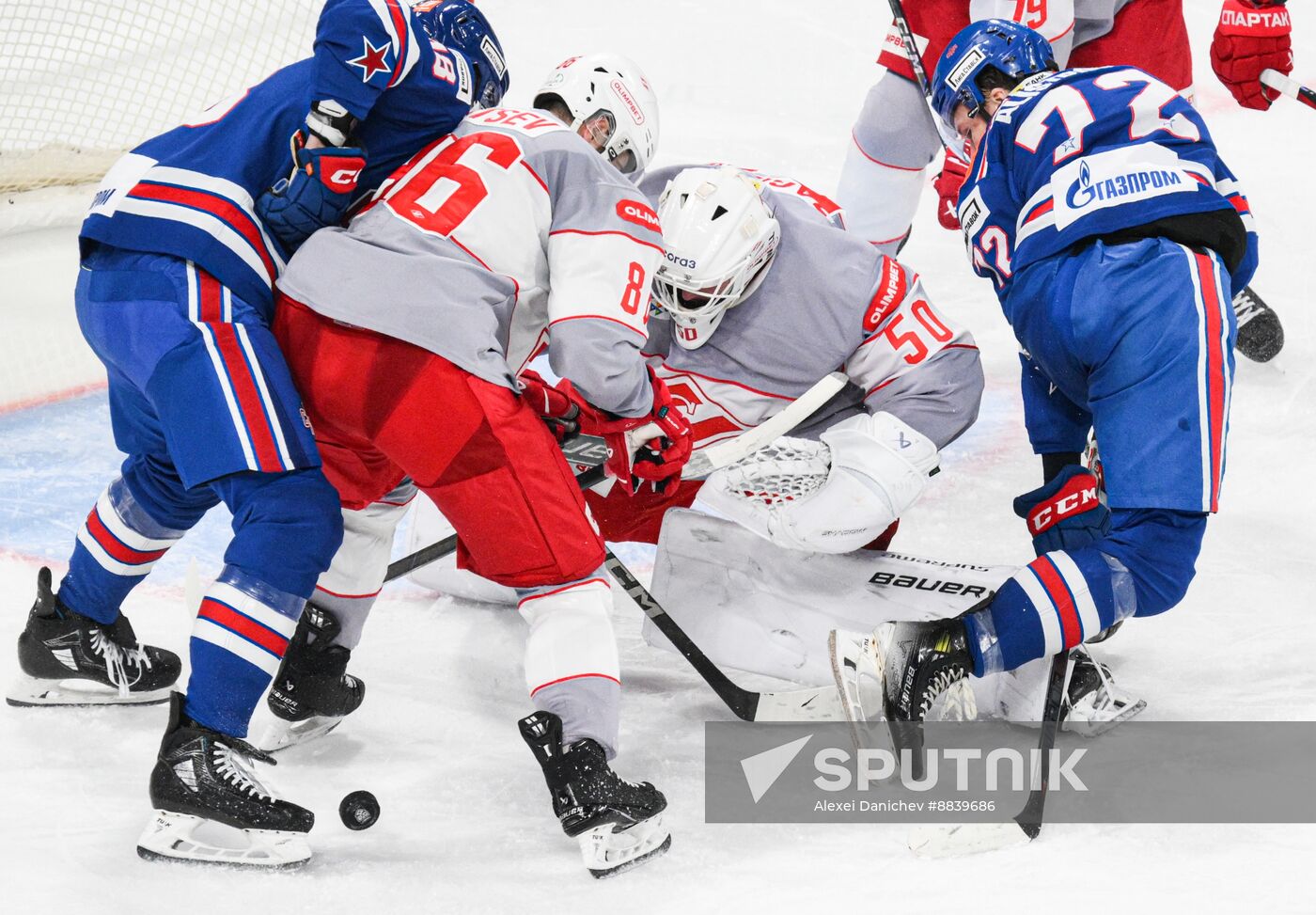 Russia Ice Hockey Kontinental League SKA - Spartak