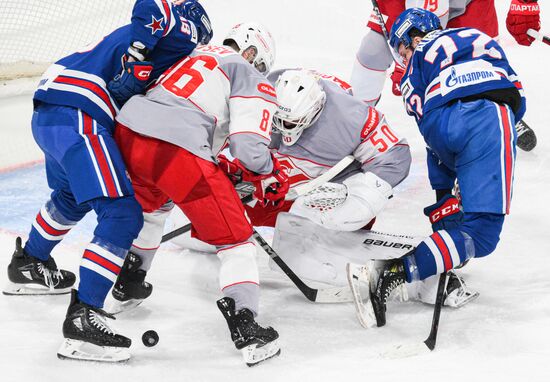 Russia Ice Hockey Kontinental League SKA - Spartak