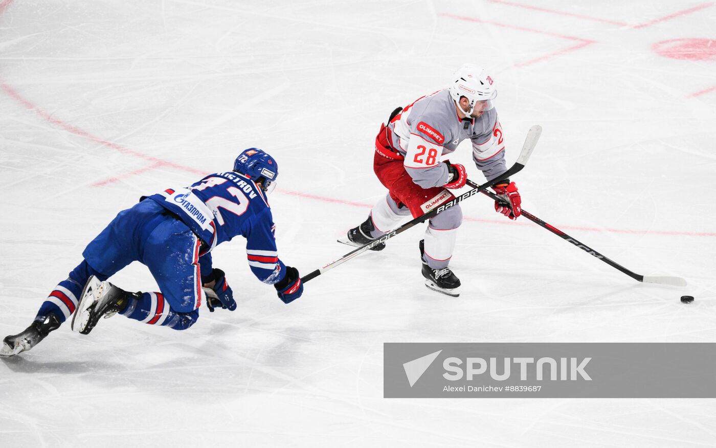 Russia Ice Hockey Kontinental League SKA - Spartak