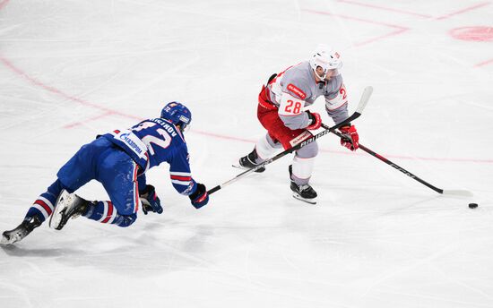 Russia Ice Hockey Kontinental League SKA - Spartak