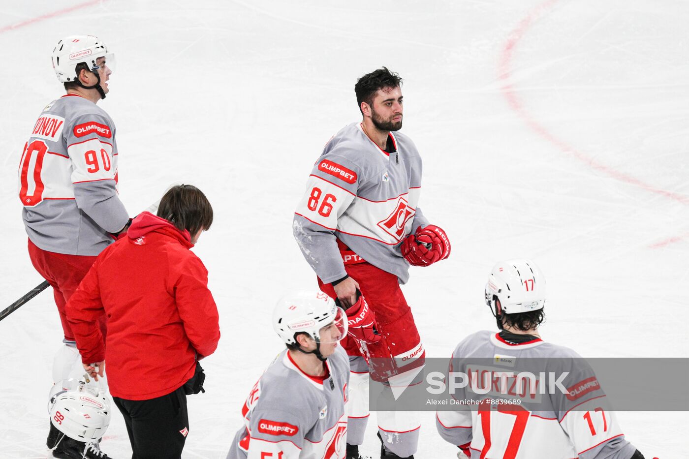 Russia Ice Hockey Kontinental League SKA - Spartak