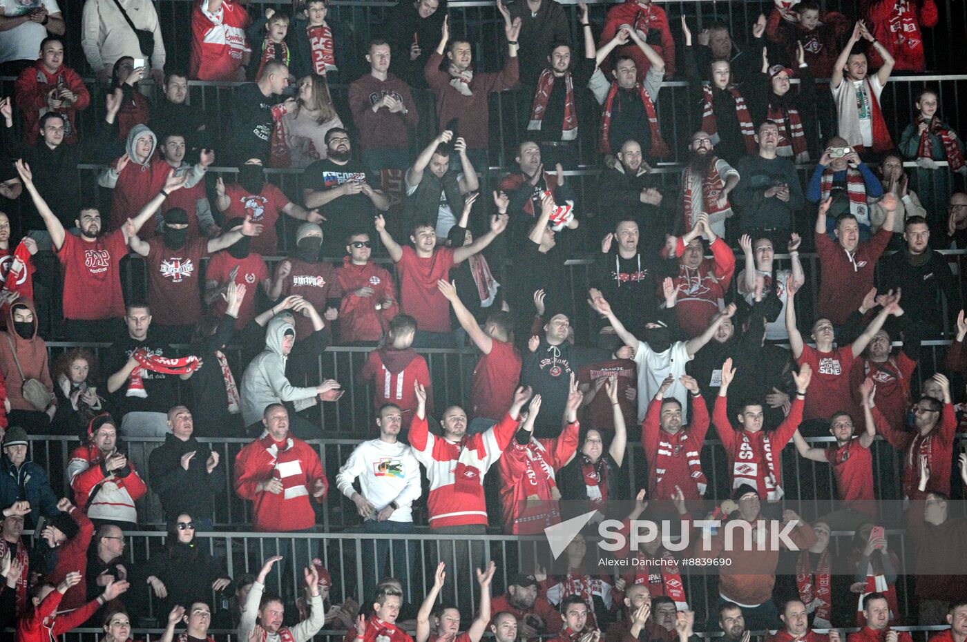 Russia Ice Hockey Kontinental League SKA - Spartak