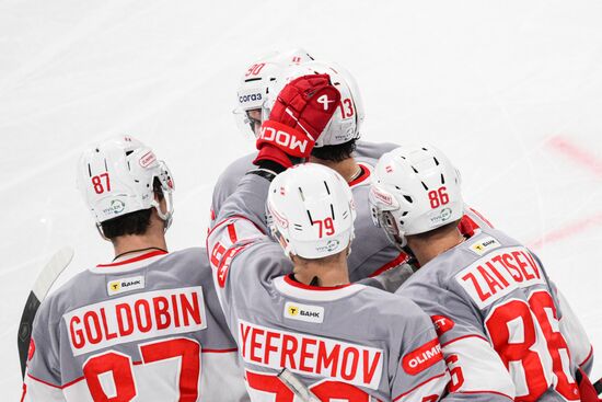 Russia Ice Hockey Kontinental League SKA - Spartak