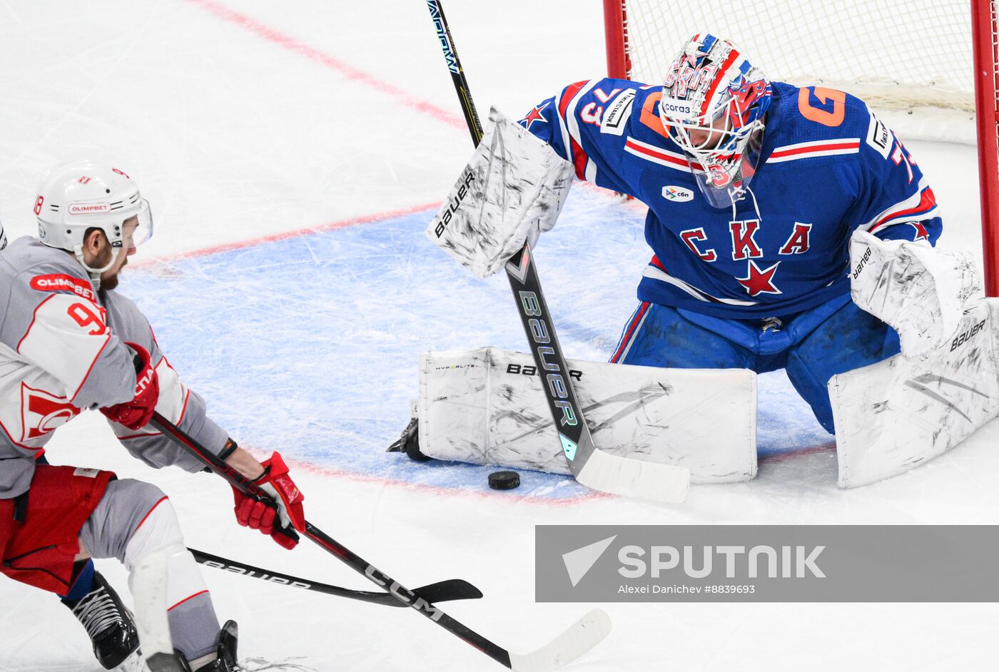 Russia Ice Hockey Kontinental League SKA - Spartak