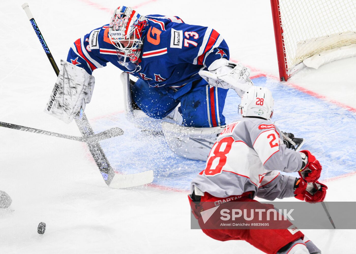 Russia Ice Hockey Kontinental League SKA - Spartak