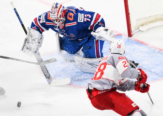 Russia Ice Hockey Kontinental League SKA - Spartak