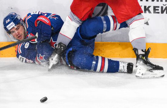 Russia Ice Hockey Kontinental League SKA - Spartak
