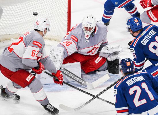 Russia Ice Hockey Kontinental League SKA - Spartak