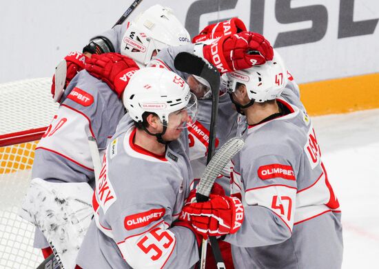 Russia Ice Hockey Kontinental League SKA - Spartak