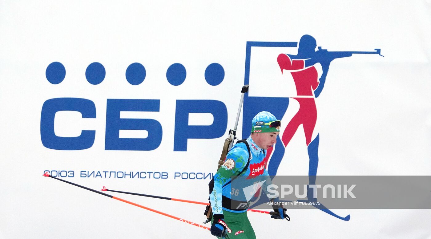 Russia Biathlon Cup Men Sprint