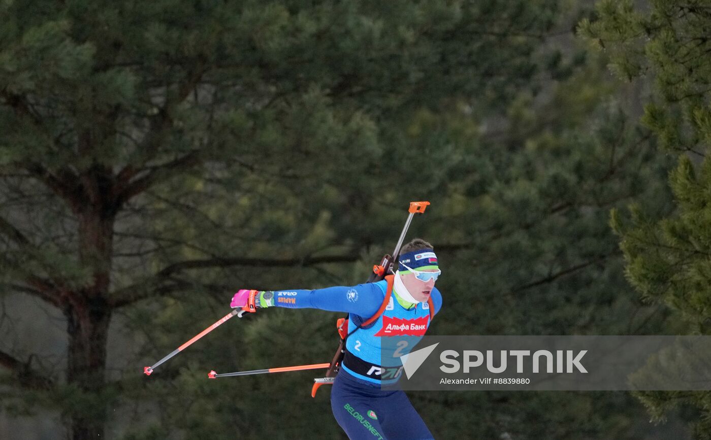 Russia Biathlon Cup Men Sprint