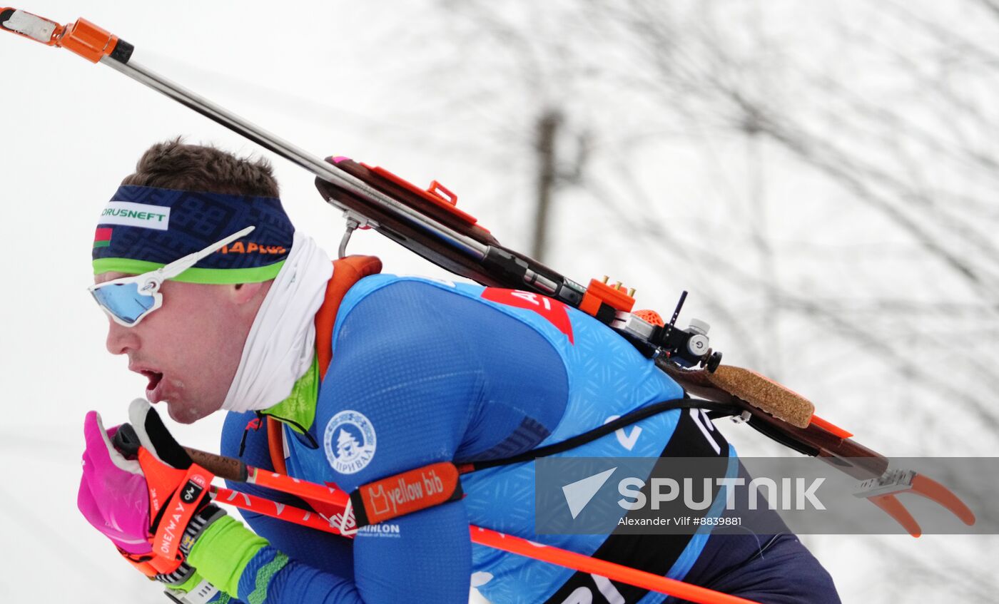 Russia Biathlon Cup Men Sprint