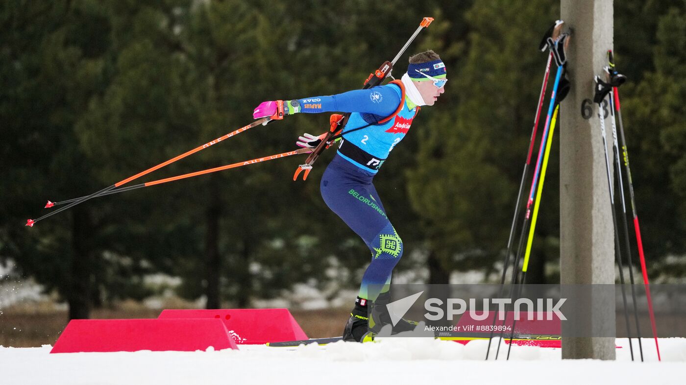 Russia Biathlon Cup Men Sprint