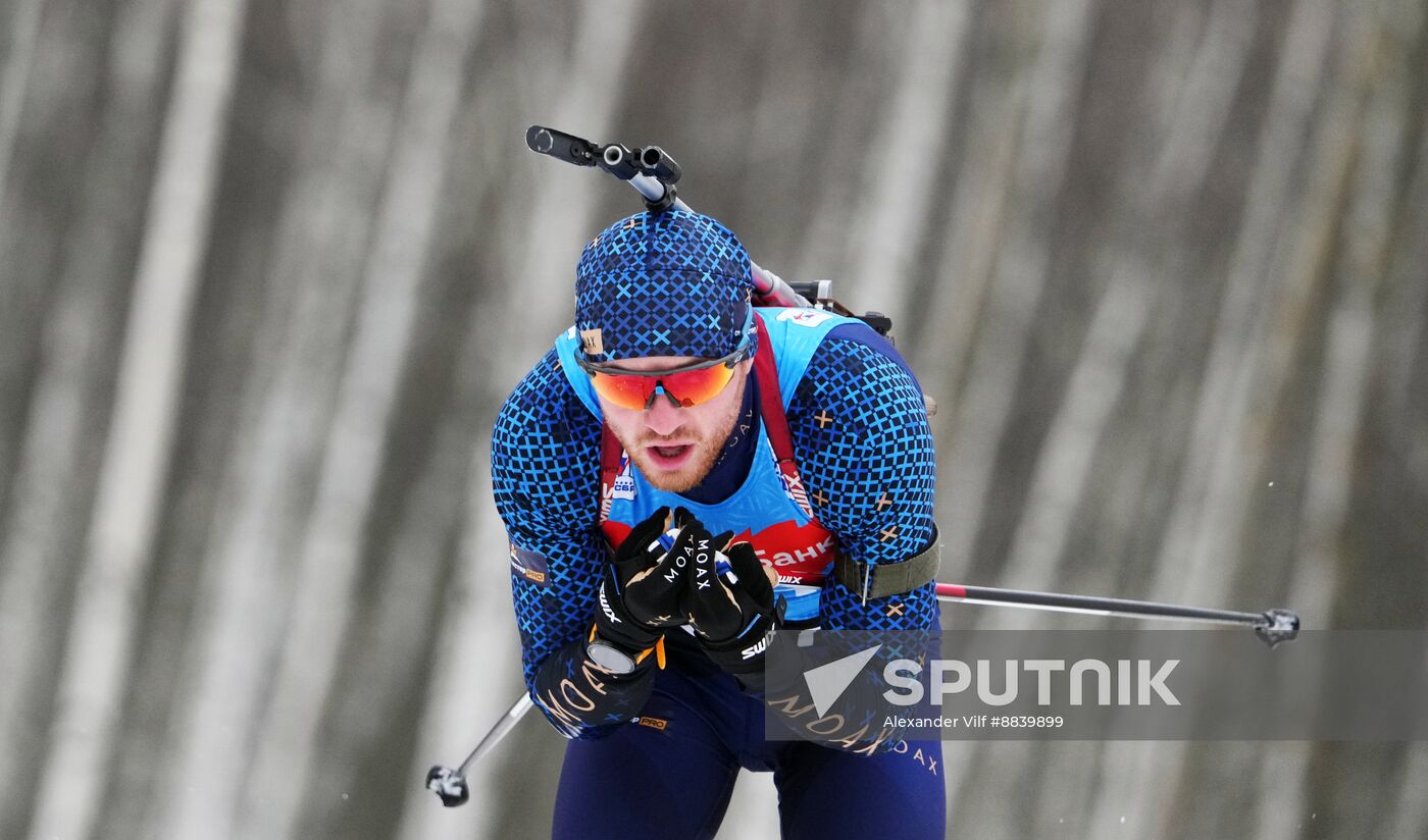 Russia Biathlon Cup Men Sprint