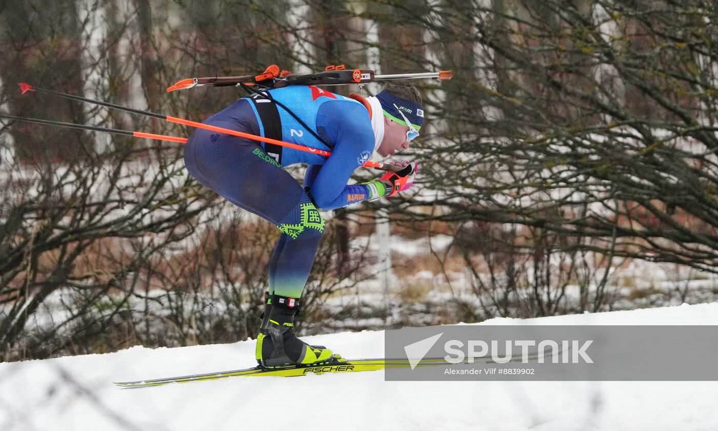 Russia Biathlon Cup Men Sprint