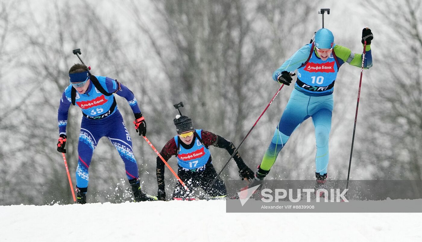 Russia Biathlon Cup Men Sprint