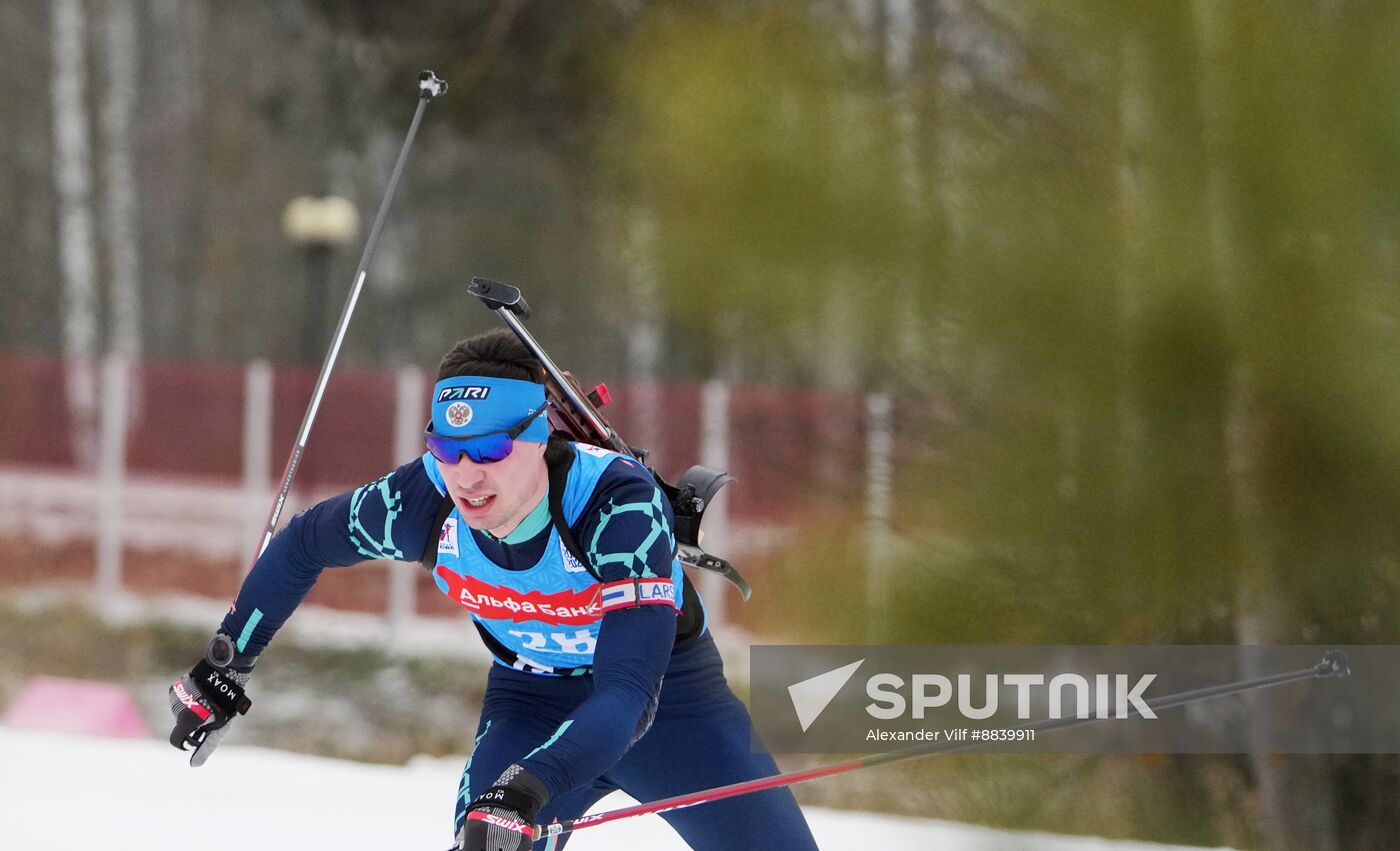 Russia Biathlon Cup Men Sprint