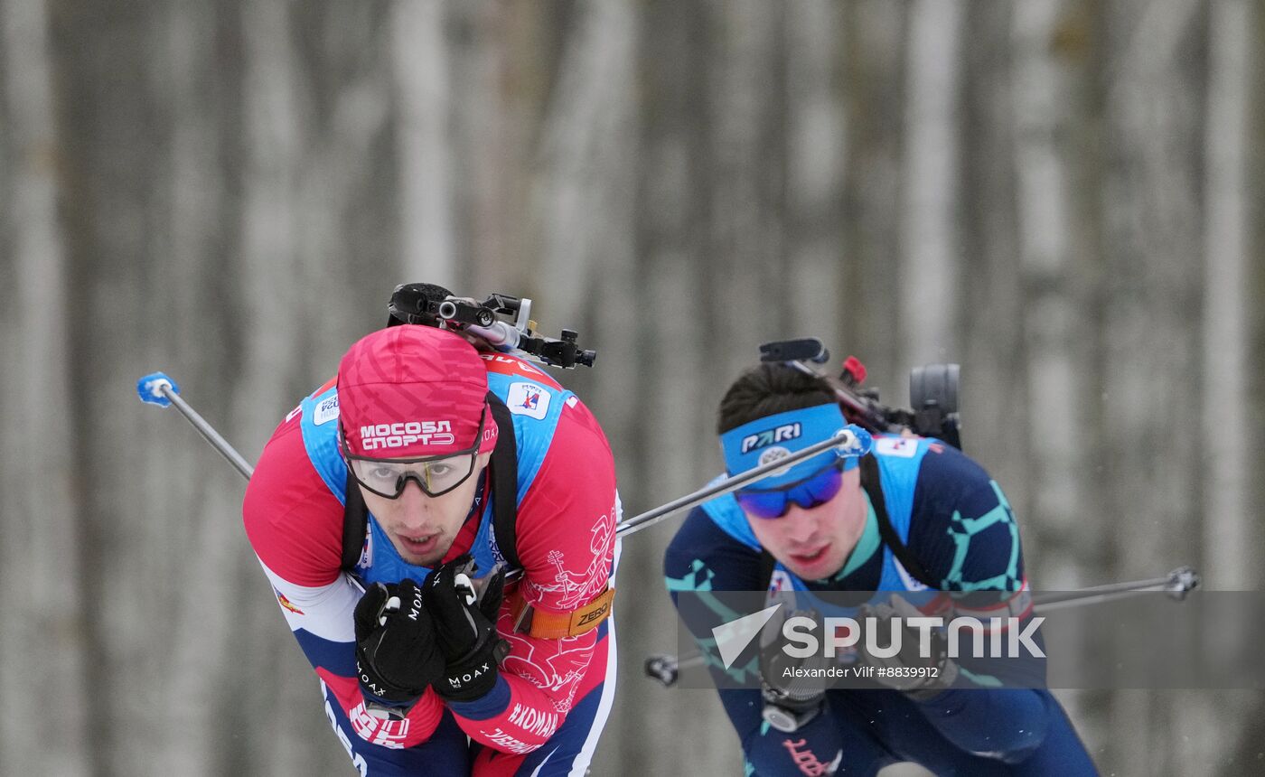 Russia Biathlon Cup Men Sprint