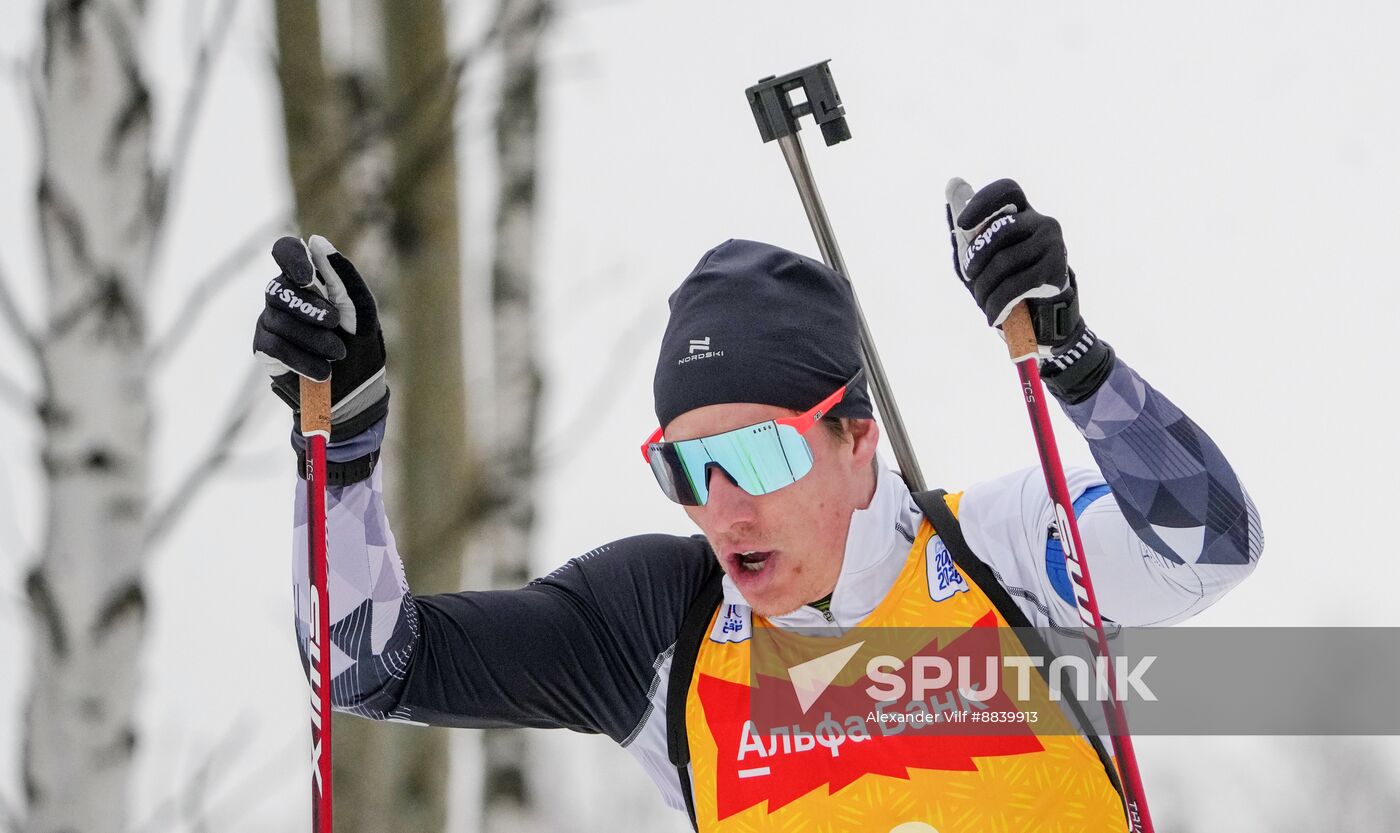 Russia Biathlon Cup Men Sprint