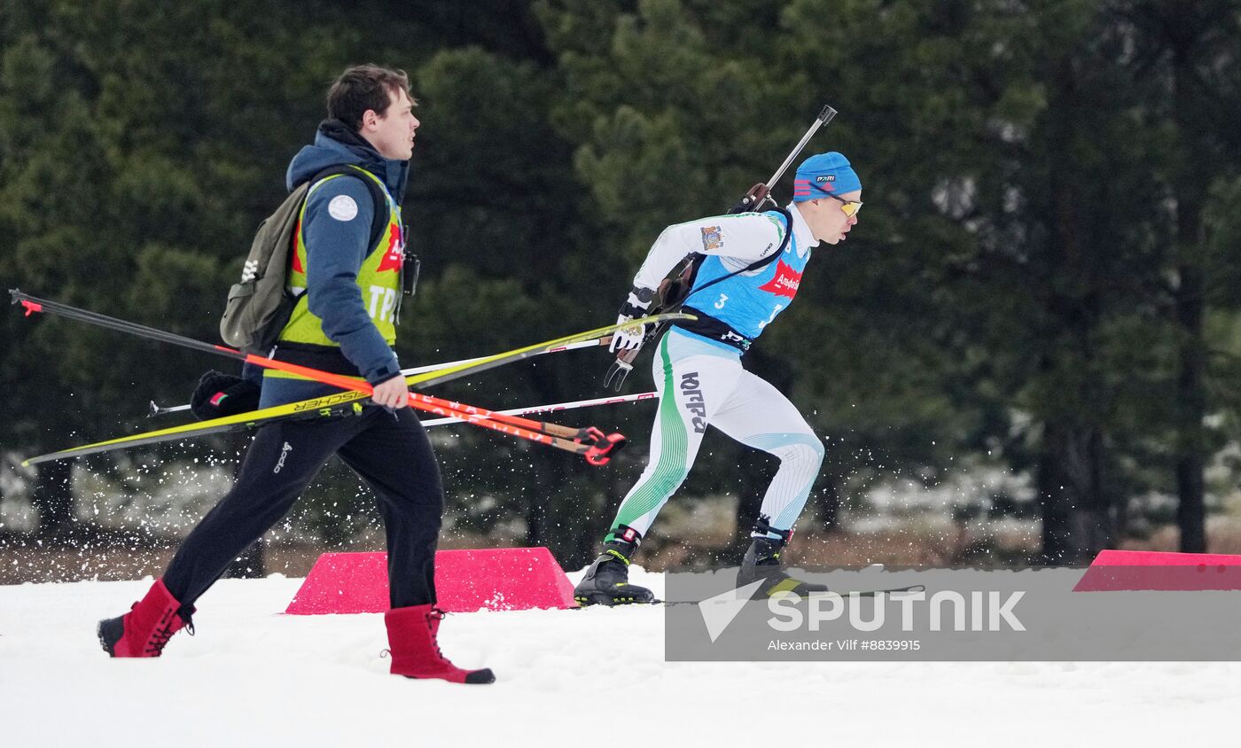 Russia Biathlon Cup Men Sprint