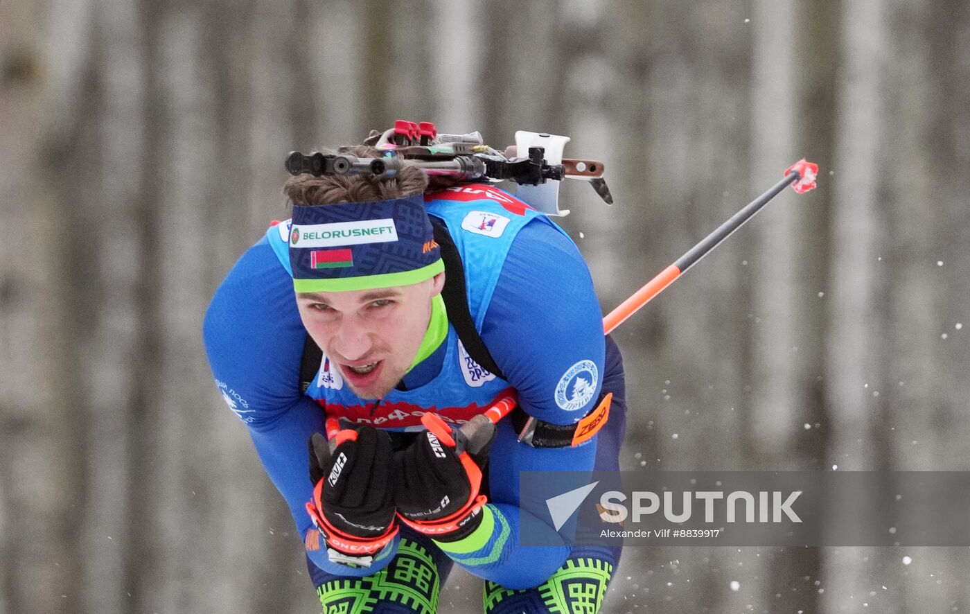 Russia Biathlon Cup Men Sprint