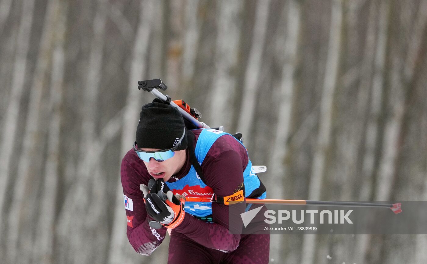 Russia Biathlon Cup Men Sprint