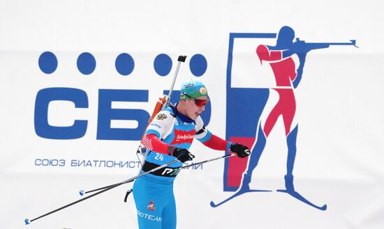 Russia Biathlon Cup Men Sprint