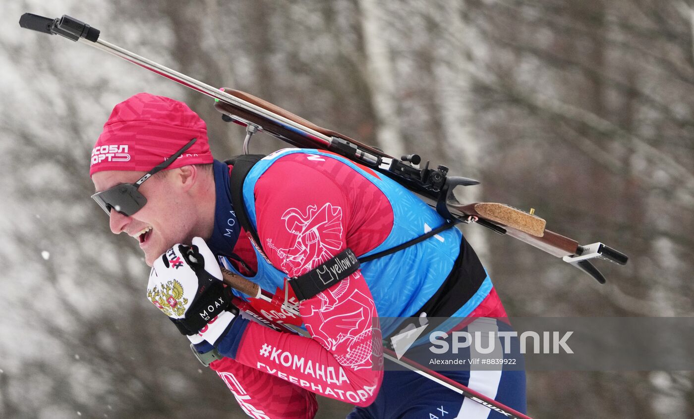 Russia Biathlon Cup Men Sprint