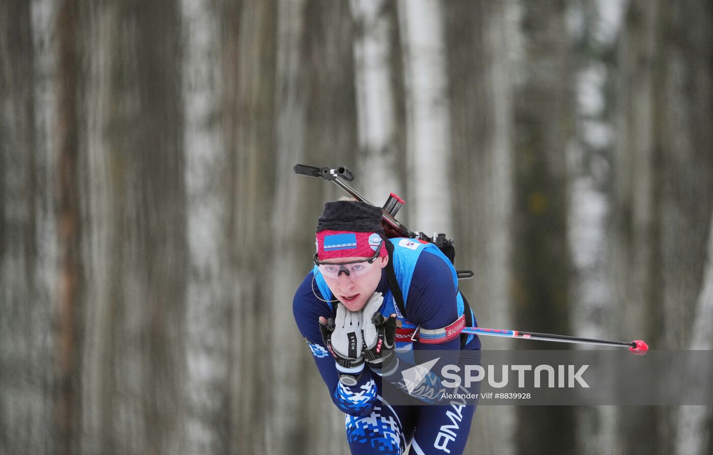 Russia Biathlon Cup Men Sprint