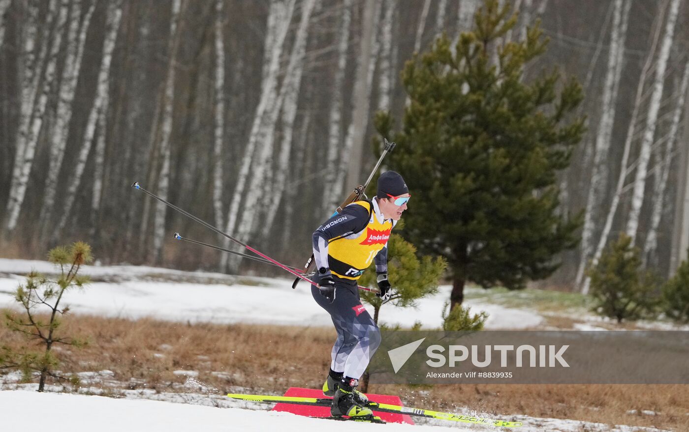 Russia Biathlon Cup Men Sprint